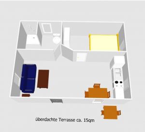 Bild 1: Schwedenhaus an der Wohlenberger Wiek - Ostsee