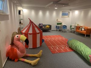 Spielzimmer im Untergeschoß Ein Paradies für unsere kleinen Gäste