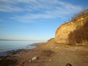 Naturstrand und Steilküste bei Beckerwitz