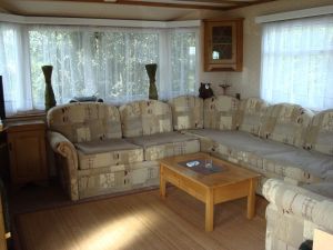 Wohnzimmer ... mit unserem riesigen, sehr beliebten Sofa