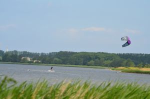 auf dem Salzhaff in Roggow
