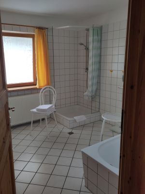 Vollbad im Appartement Muschel