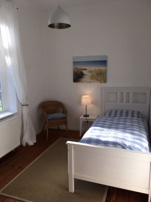 Bild 16: Kutscherhaus Gut Ohrfeld-Einzellage,Meerblick vom Hof, Sauna und Kaminofen