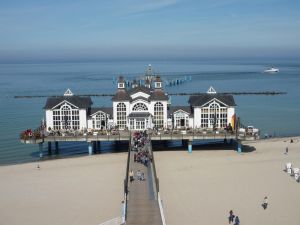 Blick auf die Seebrücke Sellin