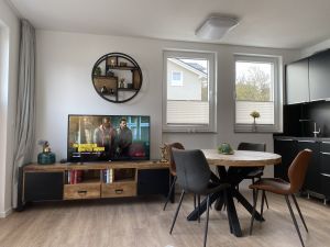 3 Unterkünfte im Haus Möwe, nur 300 m zum Strand.