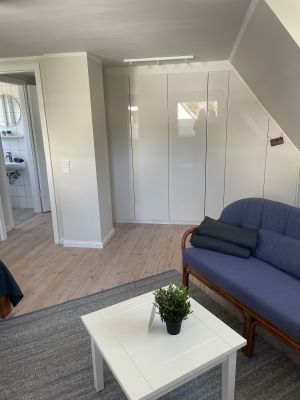 Bluck auf den Einbauschrank