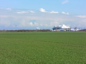 vom Garten Richtung Fähranleger