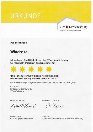 Bild 1: Ferienhaus Windrose Fehmarn OT Puttgarden