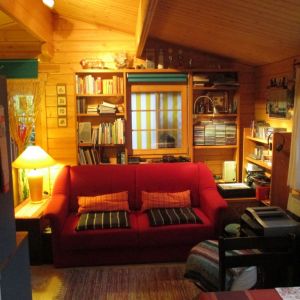 Hier können Sie entspannen, lesen und auch fernsehen