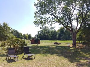 Bild 4: Ferienhaus Kleine Waldkate, 3 Hunde, 2000 m² Garten eingezäunt, ruhige Lage
