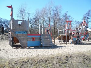 Spielplatz Hier sind die kleinen Piraten/Piratinnen bestens aufgehoben.