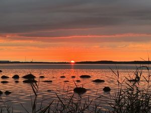 Abendsonne am Strelasund